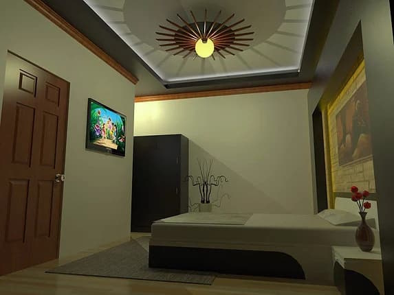 Interior perspective — Master bedroom, Iloilo City